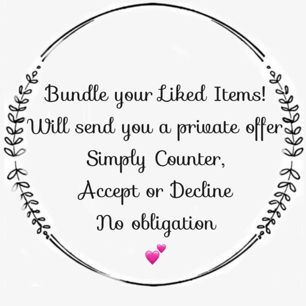 Like an item! Let’s make a bundle 🥰❤️